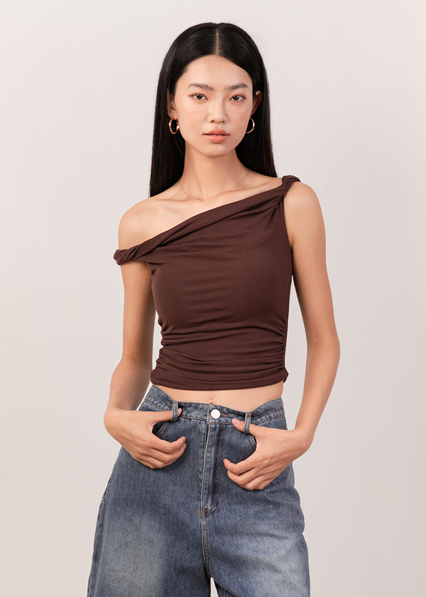 Stellar Twisted Top in Espresso Brown (NEW)