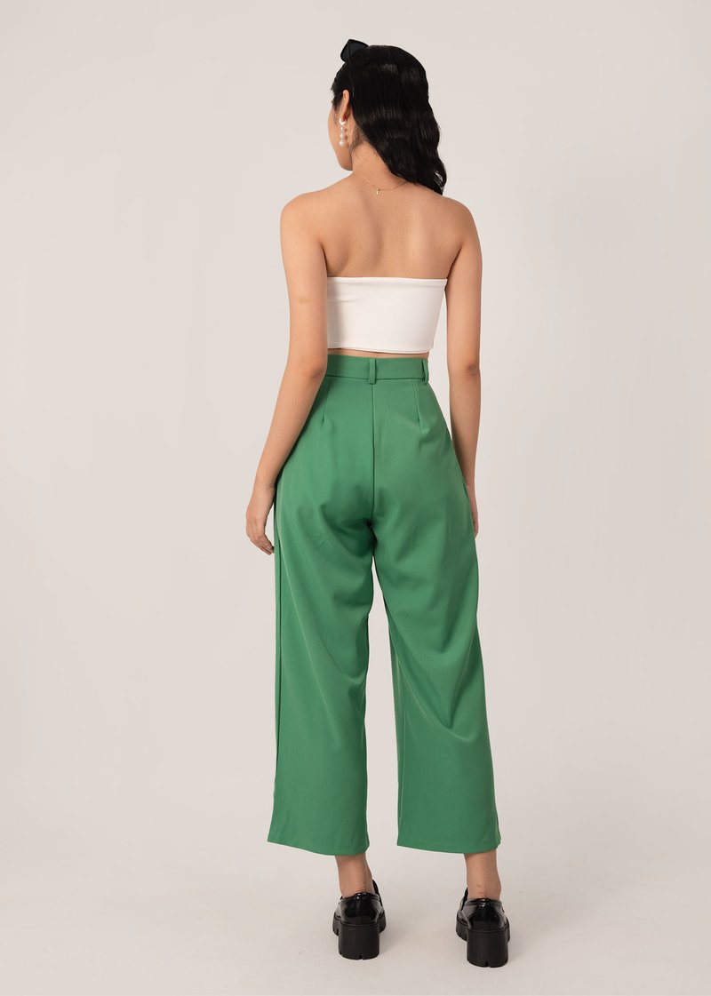 Wiggle Wiggle Green Paisley Wide Leg Trousers – The Hippie Shake