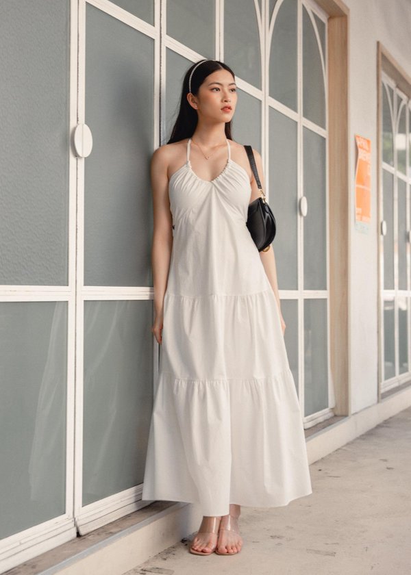Meadow Maxi Dress in White