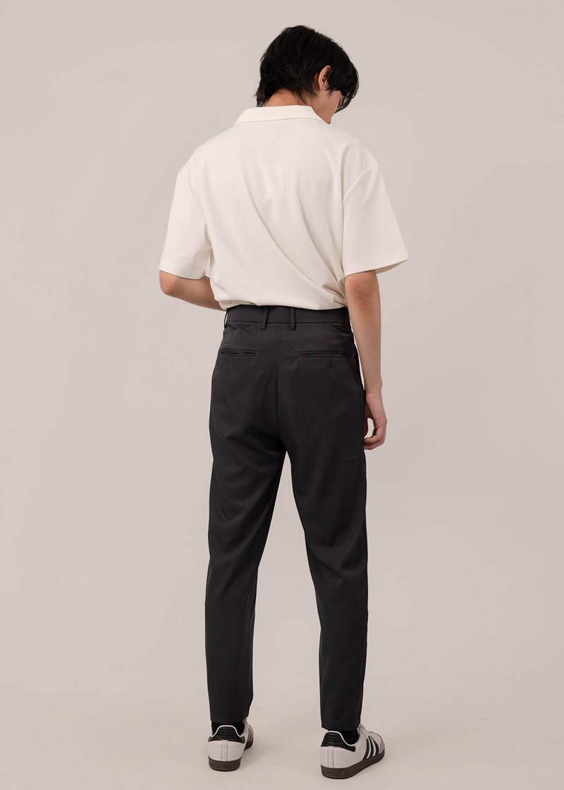 WHITE SLIM-FIT SPECIAL EDITION SIDE POCKET COTTON PANTS – WearManStyle