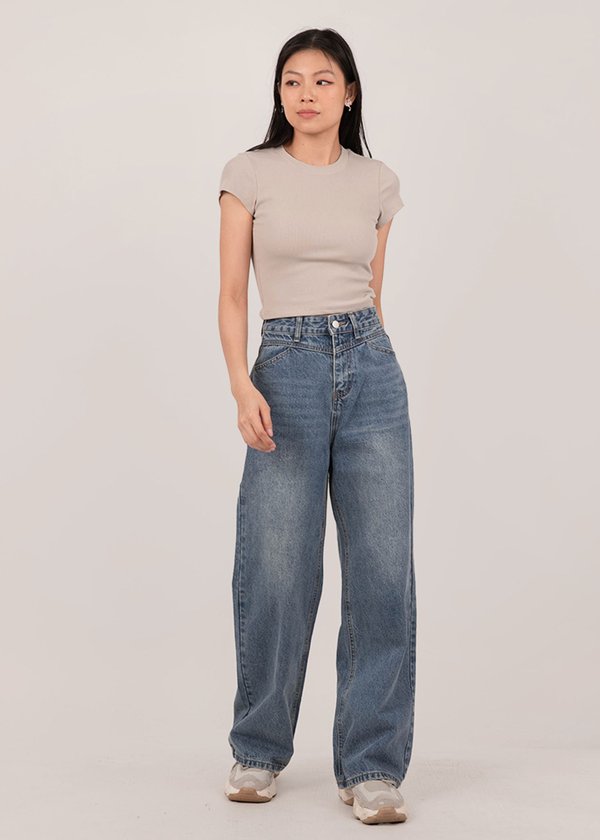 Society Denim Jeans in Mid Wash