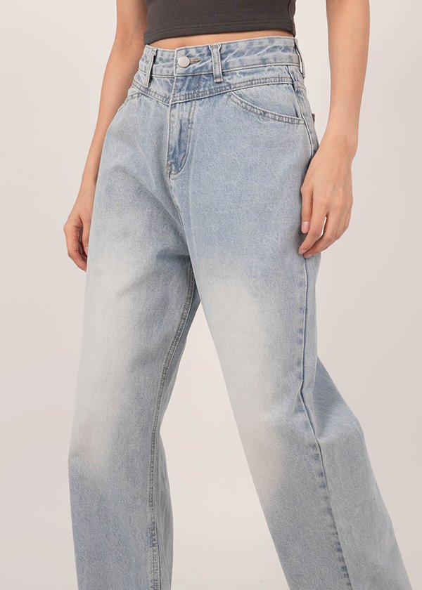 Society Denim Jeans in Light Wash