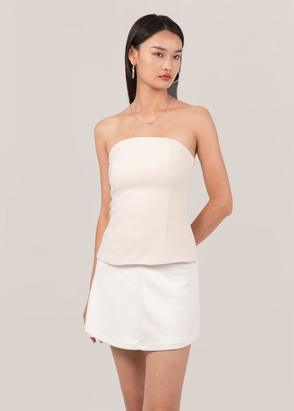 Streamline 2 Way Top in Nude