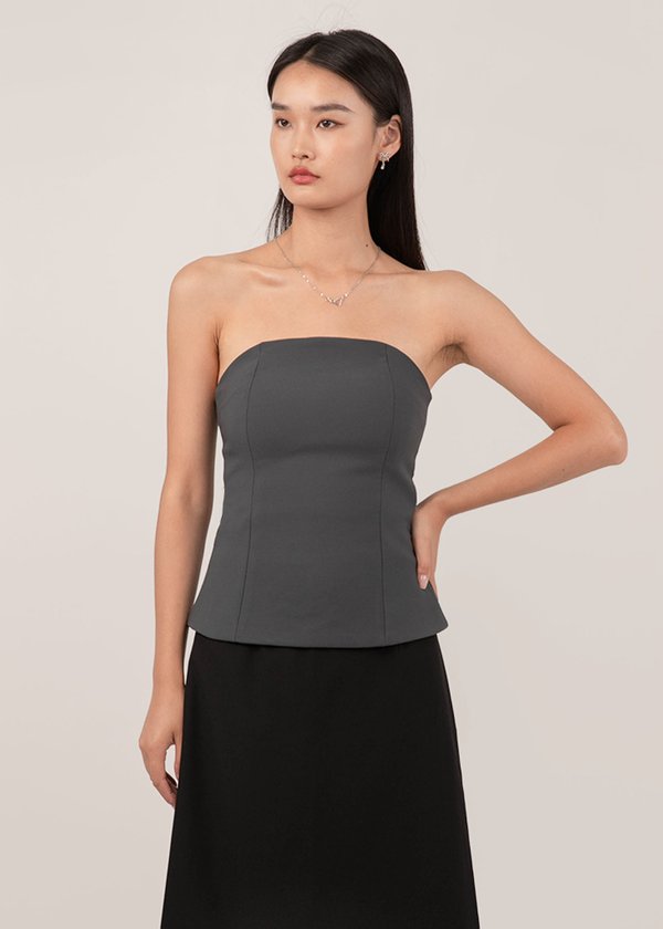 Streamline 2 Way Top in Gun Metal