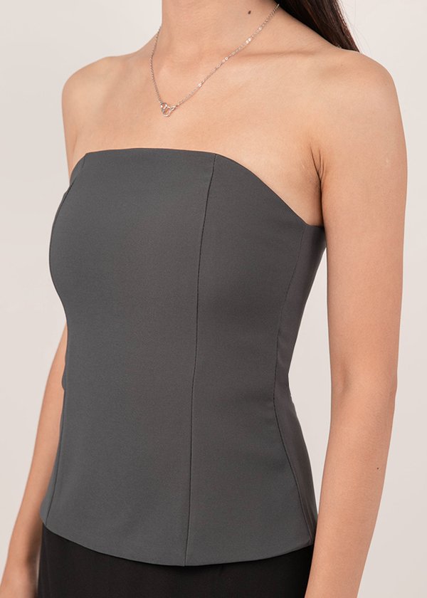 Streamline 2 Way Top in Gun Metal