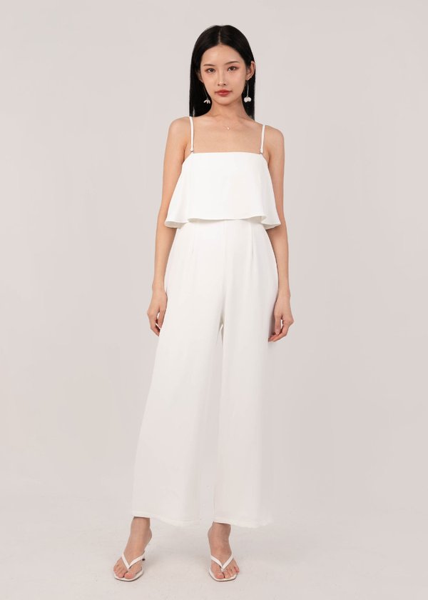 Keepsake Jumpsuit V2 in White