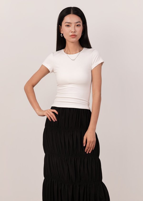 Comfy Core Baby Tee (Regular Length) in White