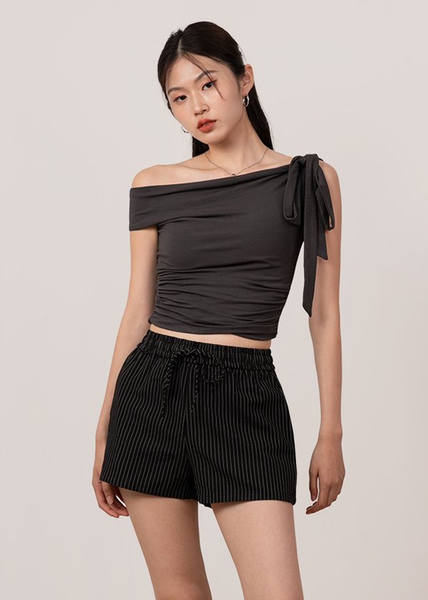 Stellar Twisted Knot Top V2 in Eclipse Grey *US*