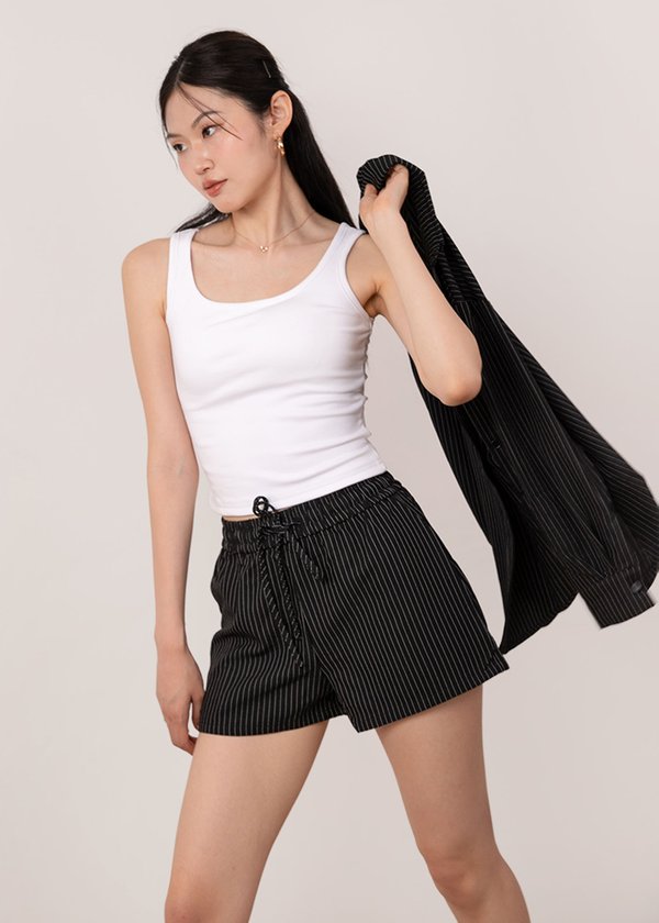 Terra 2 Piece Shorts in Pinstripe