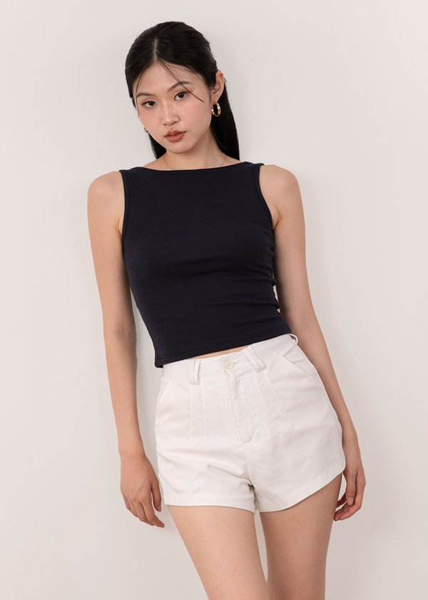 Lumi Reversible 2 Way Tank Top in Navy