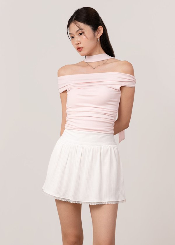 Stellar Twisted Knot Top V2 in Snow Pink *US*
