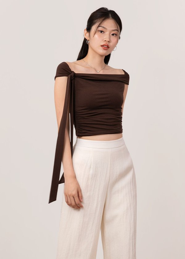 Stellar Twisted Knot Top V2 in Brunette Brown *US*