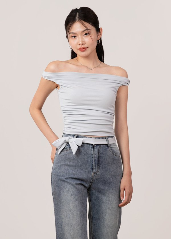 Stellar Twisted Knot Top V2 in Snow Blue *US*