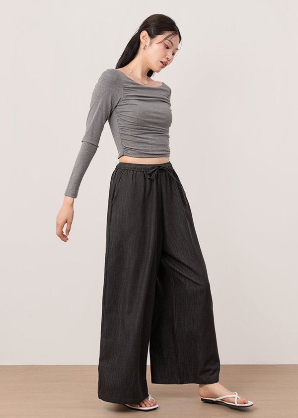 Lounge In Comfort Jogger Pants in Charcoal Grey