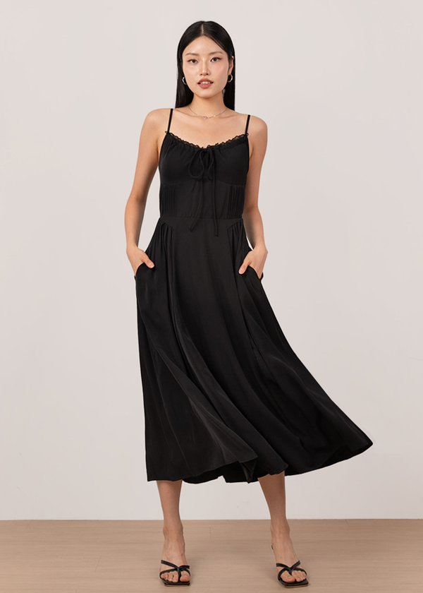 Rosehill Maxi Dress in Black