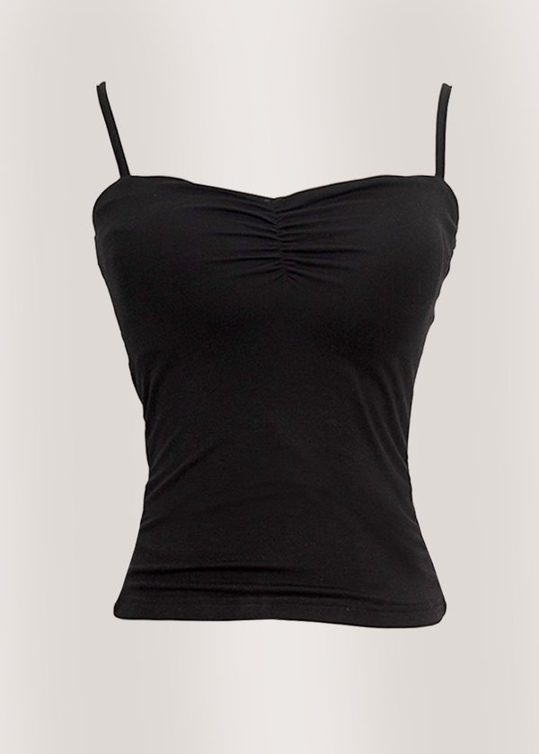 (WHS EXCLUSIVE) The Sweetheart Cami Top in Black *US*