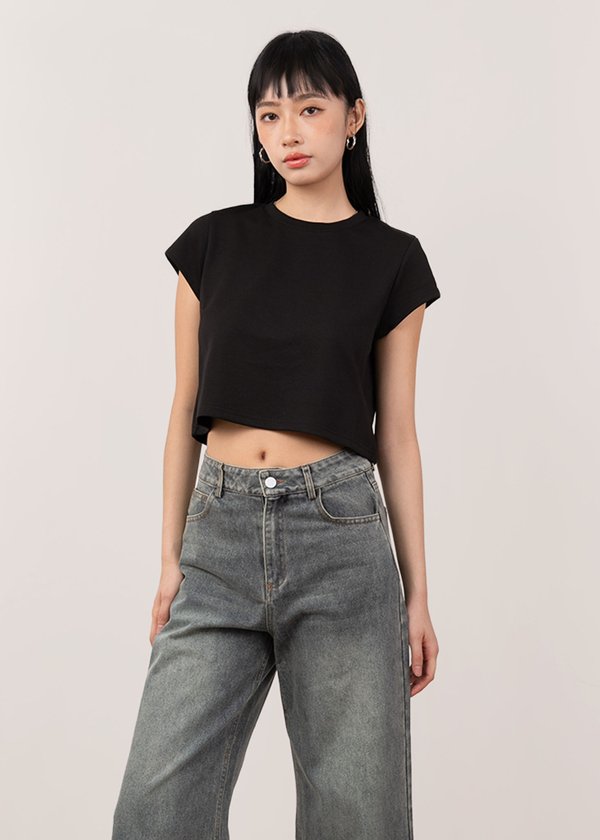 (WHS EXCLUSIVE) The Tencel Tee in Black
