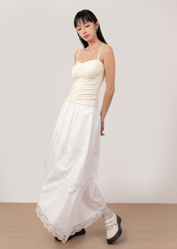 (WHS EXCLUSIVE) The Sweetheart Cami Top in Buttermilk *US*