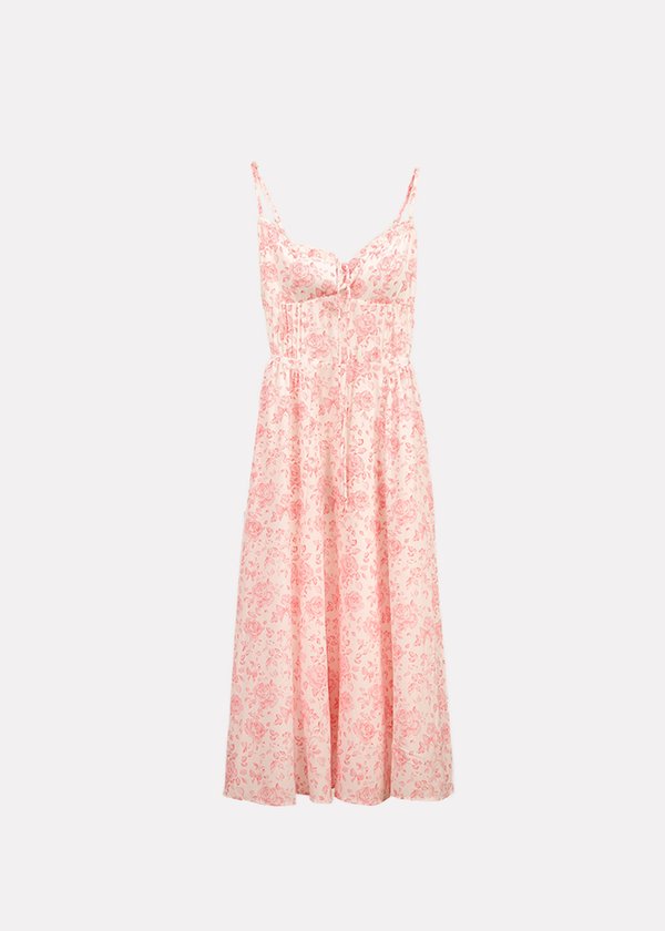 Rosehill Maxi Dress in Pink Forals