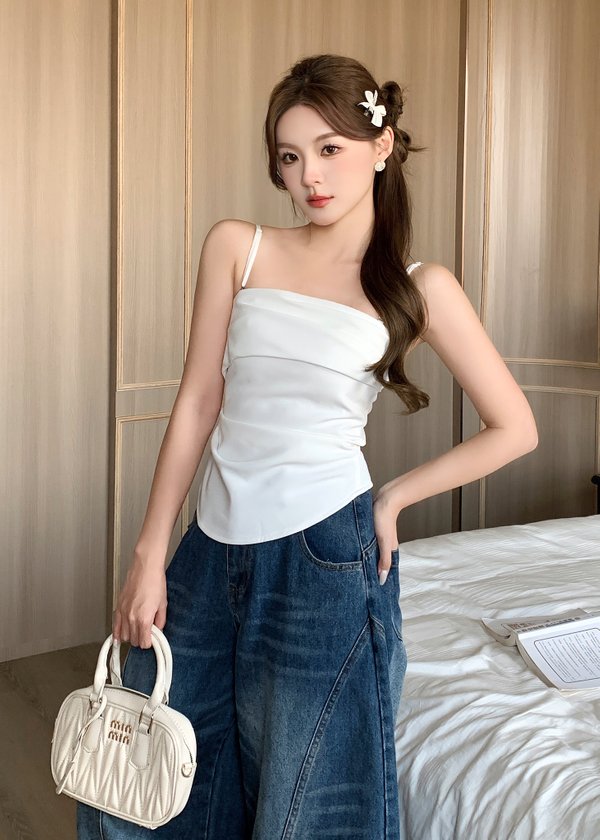 Softstep Asymmetrical Top in White