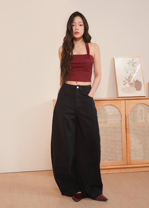 Arc Barrel Wide legged Jeans in Eclipse Blue