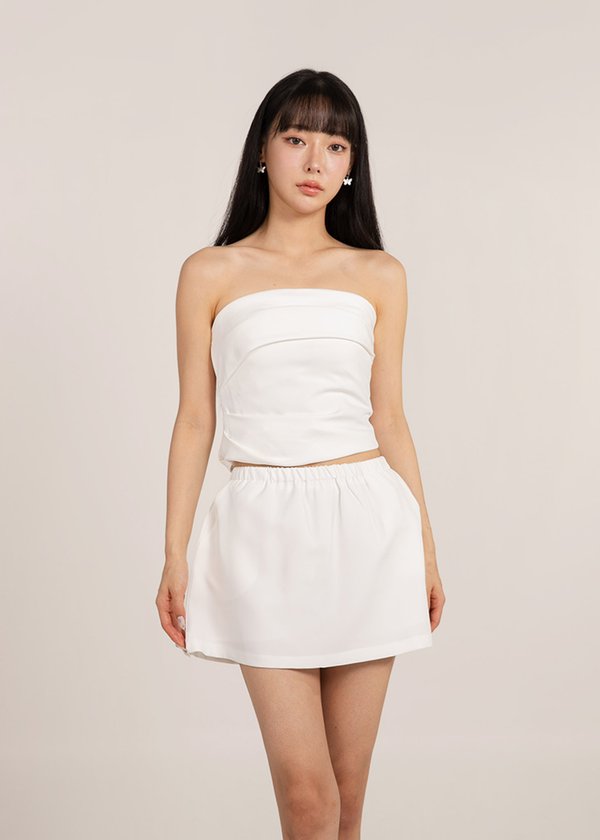 Softstep Asymmetrical Top in White