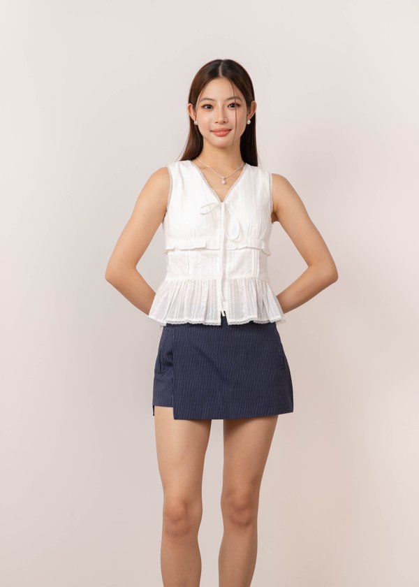 Mirelle Lace Top in White