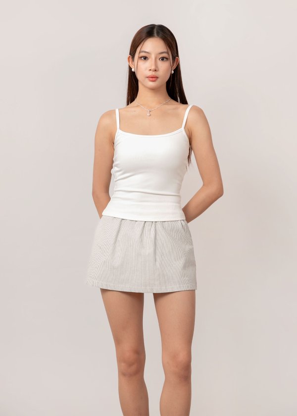 Eclipse Bareback Top in White *Regular*