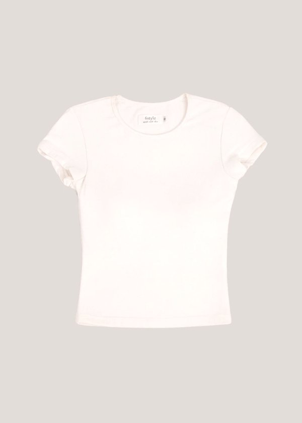 Comfy Core Baby Tee (Regular Length) in White *US*