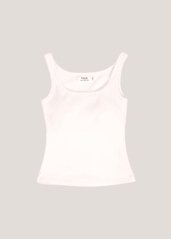 Snatch Babe Tank Top in White