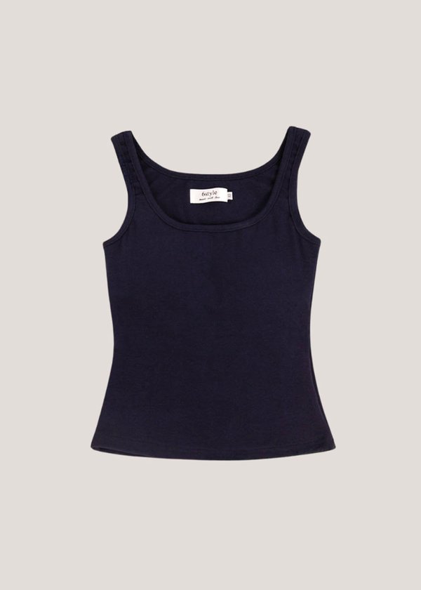 Snatch Babe Tank Top in Navy