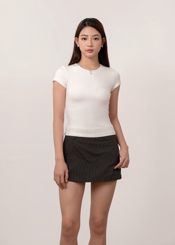 Comfy Core Baby Tee (Regular Length) in White *US*