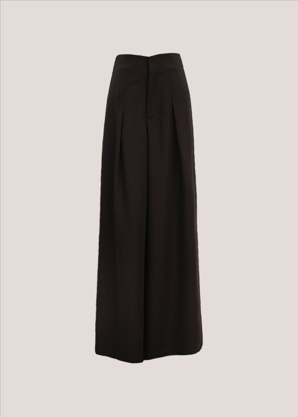 Atelier Palazzo Highwaisted Pants in Black