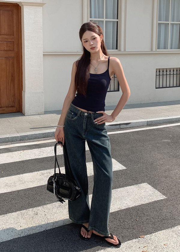 Slouchy Barrel Jeans in Vintage Wash V2
