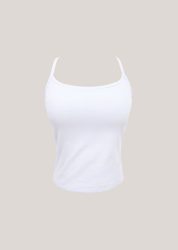 Best Of Basics Cross Tank Top in Baby Blue *BOB*