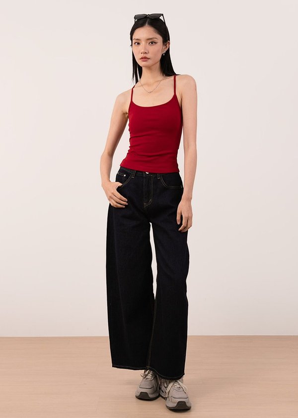 Slouchy Barrel Jeans in Midnight V2