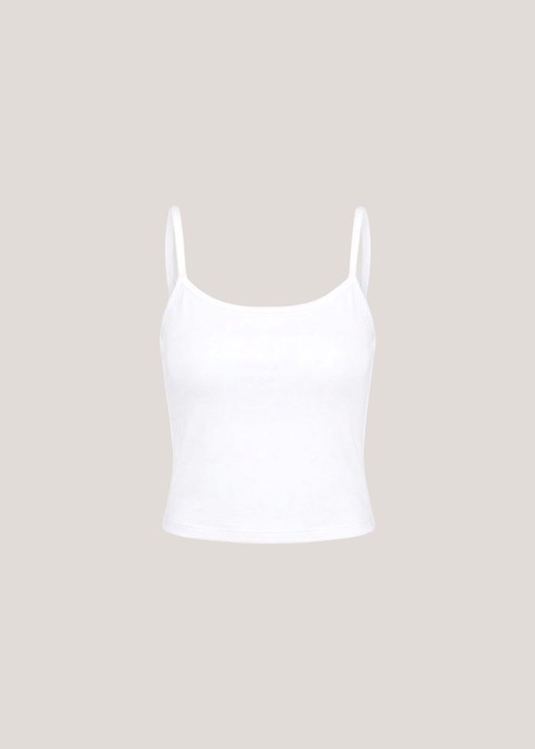Eclipse Non-Bareback Top in White