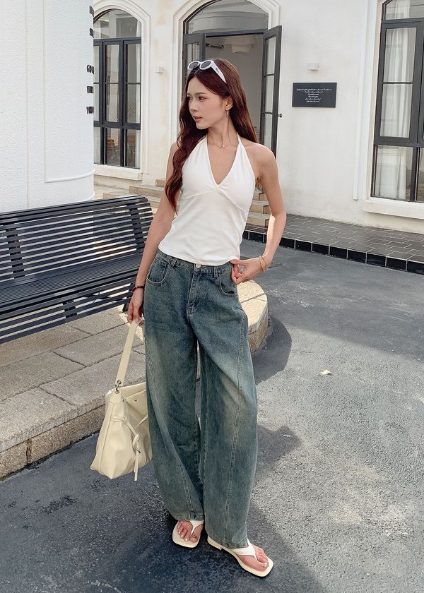 The Edit Denim Jeans in Vintage Wash