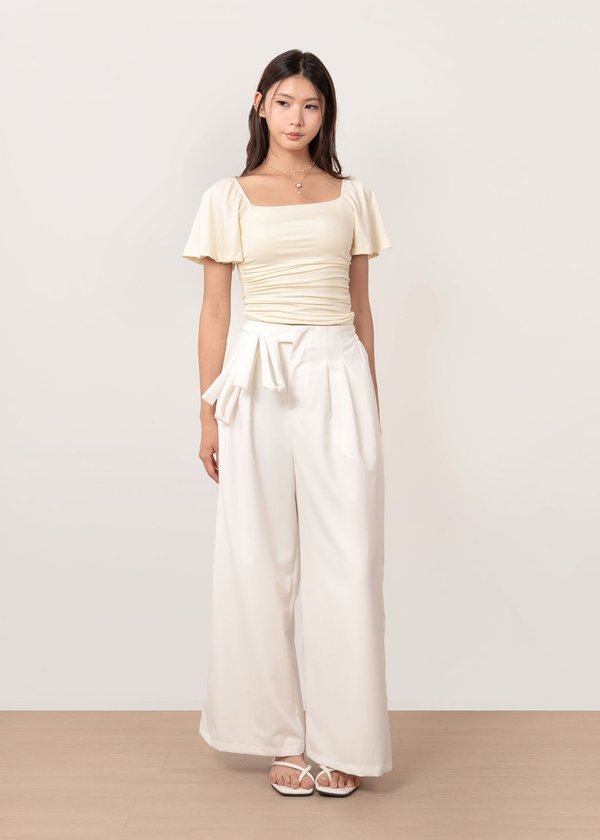 Prestige Highwaisted Pants in White