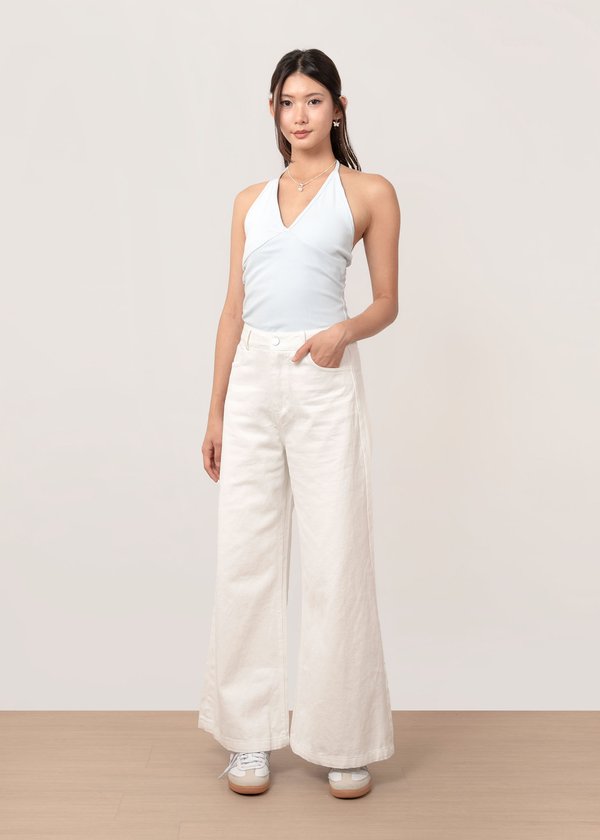 The Edit Denim Jeans in White
