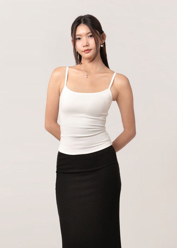 Eclipse Non-Bareback Top in White