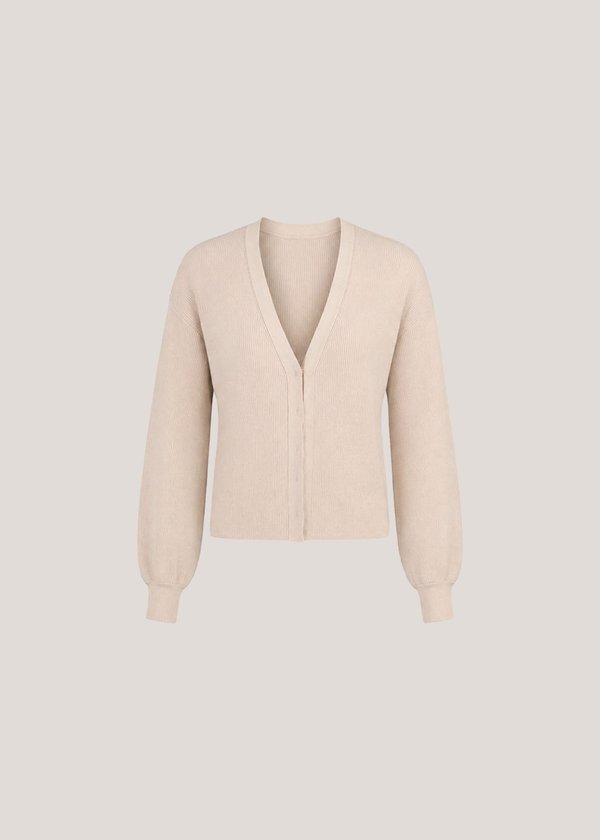 Warm Glow Cardigan in Light Ash Grey