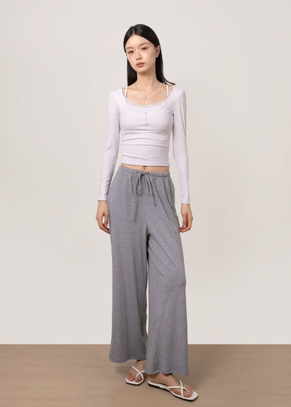 On Repeat Jogger Pants in Heather Grey *US*