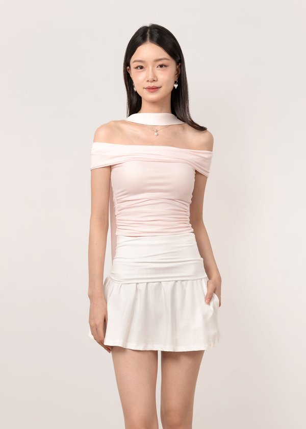 Stellar Twisted Knot Top V2 in Snow Pink *US*