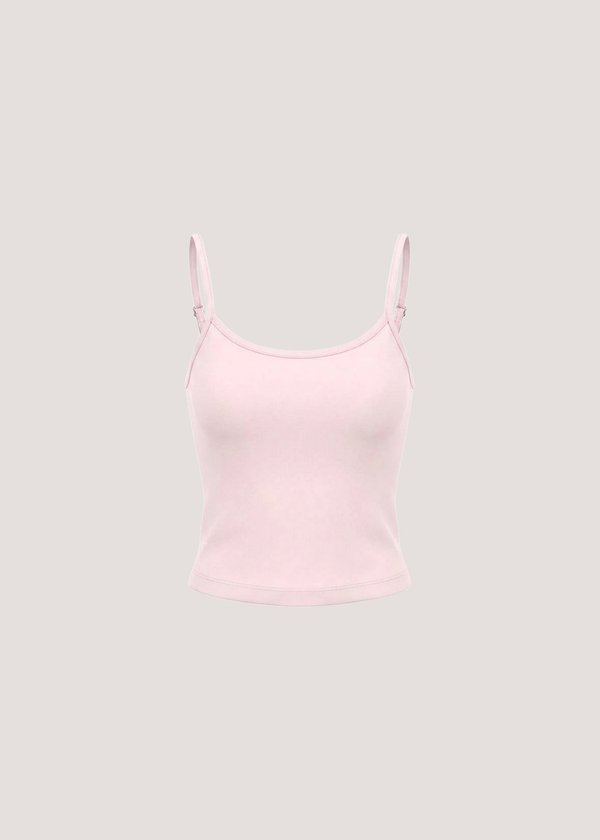 Eclipse Non-Bareback Top in Baby Pink