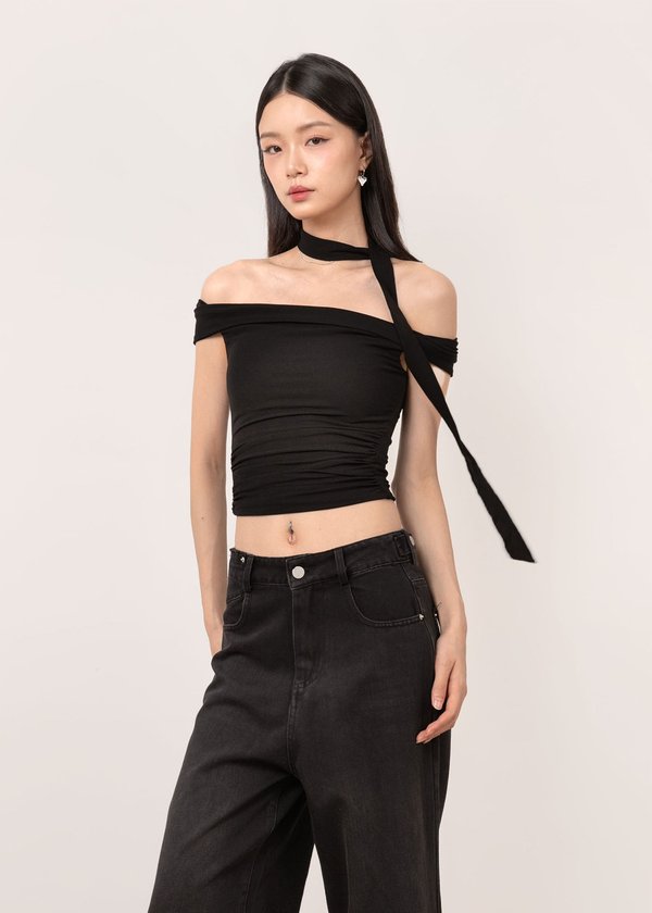 Stellar Twisted Knot Top V2 in Black *US*