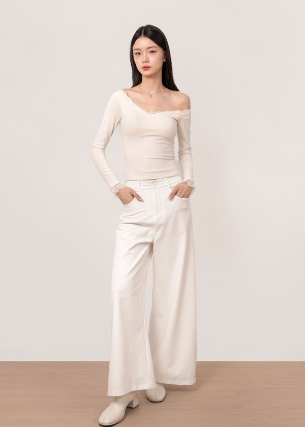 Blake Tailored Pants in White