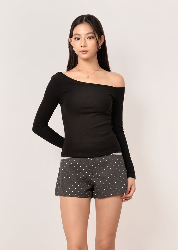 Elarie Off Shoulder Top in Black *US*