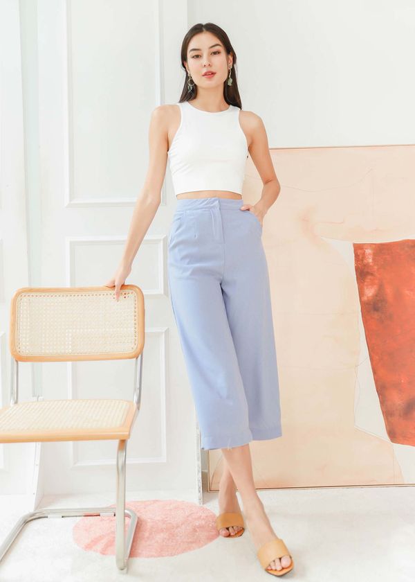 Kyra Culottes in Periwinkle #6stylexclusive