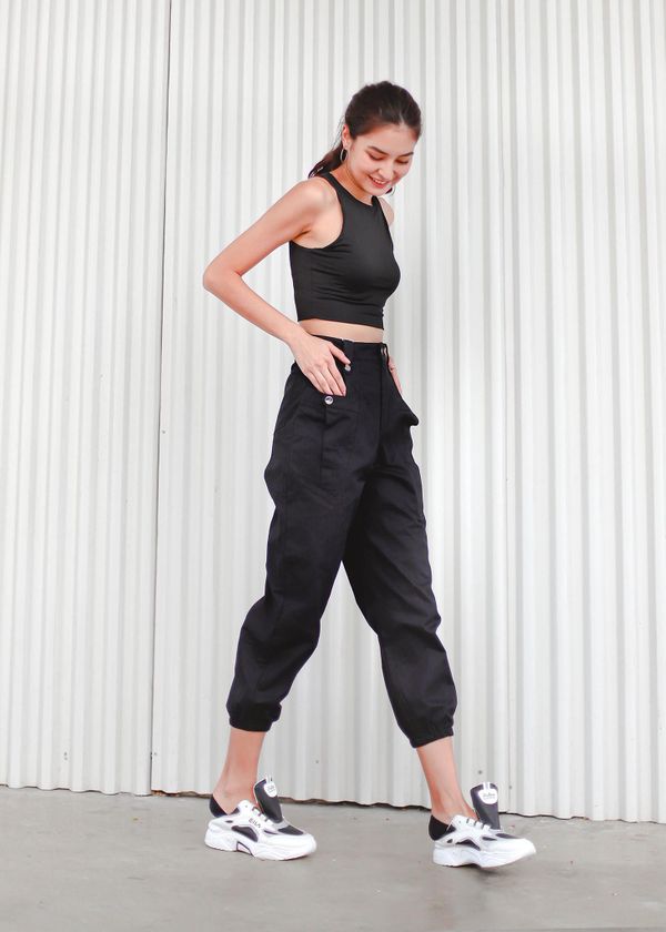 Undefined Cargo Pants in Black